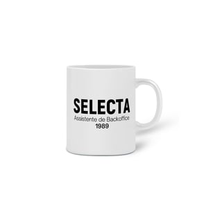 Nome do produto CANECA SELECTA: Assistente de Backoffice (1989)