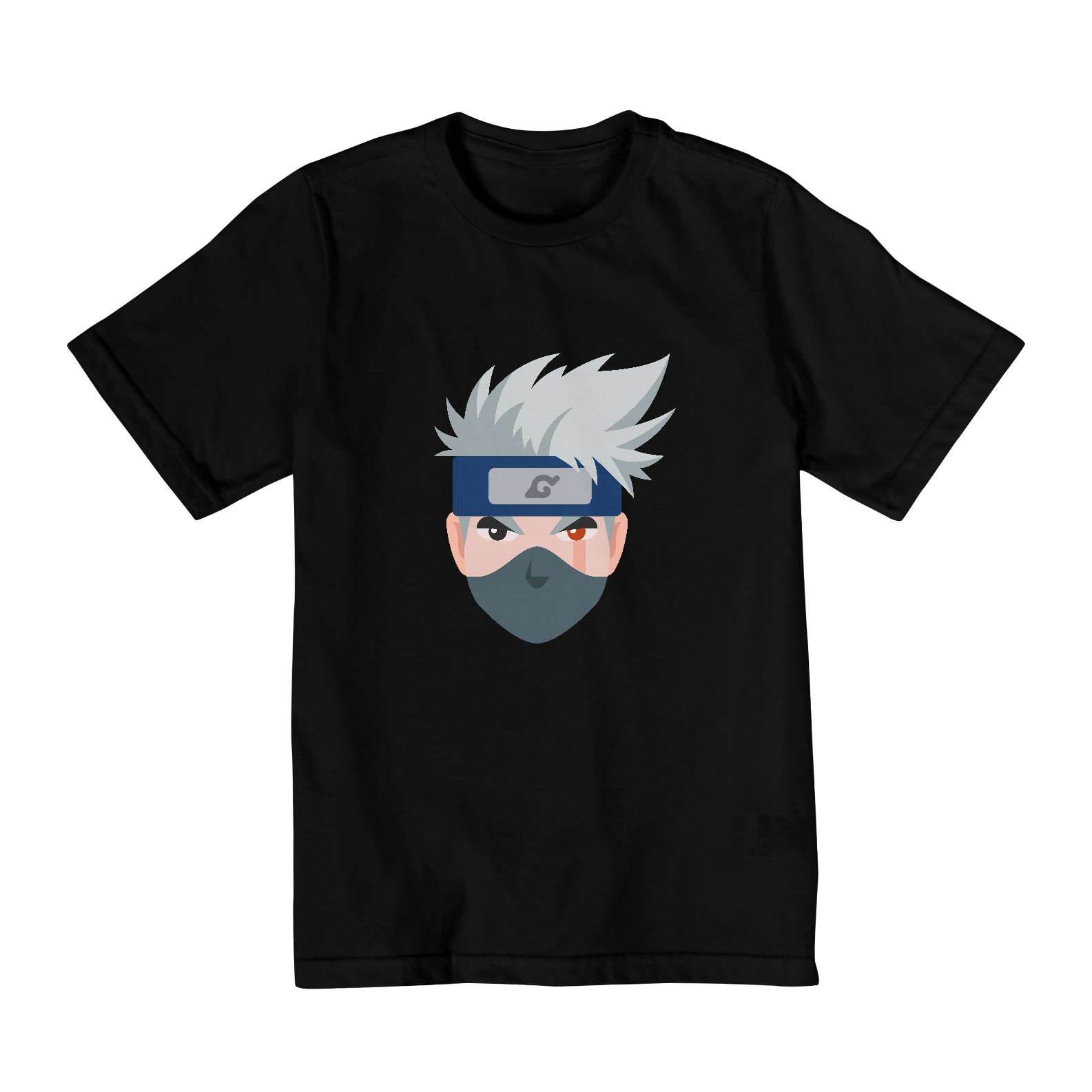 Camiseta Infantil Kakashi (2 a 8)