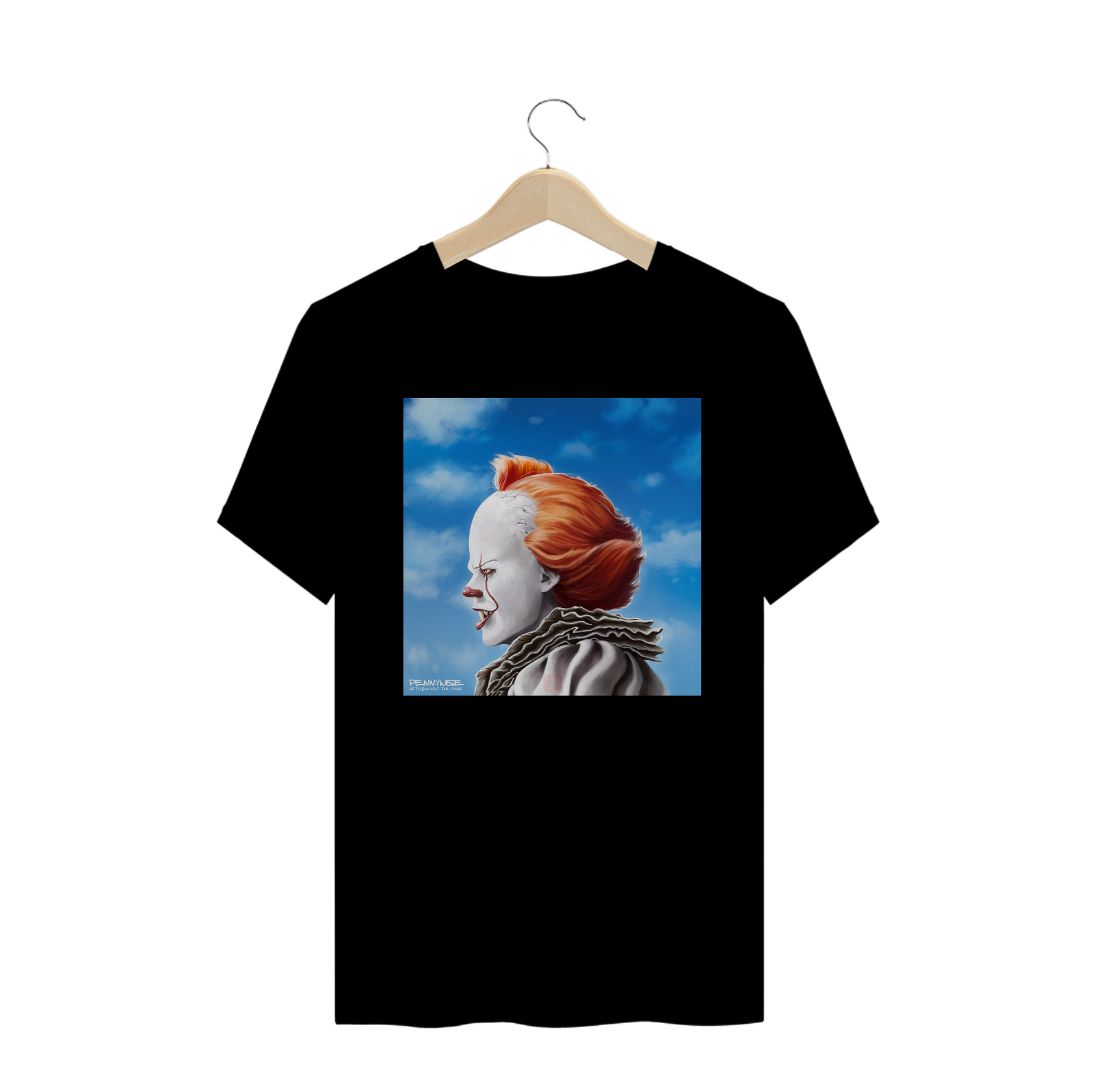 CAMISETA IT WASN'T THE SAME - PENNYWISE DRAKE