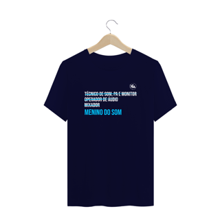Nome do produto Camiseta Educa Áudio Menino do som -  Plus Size