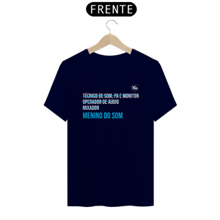 Nome do produto Camiseta Educa Áudio Menino do som