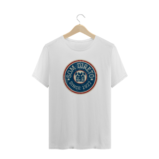 Nome do produto Camiseta Som direto Since 1927 | Branca | Cinza