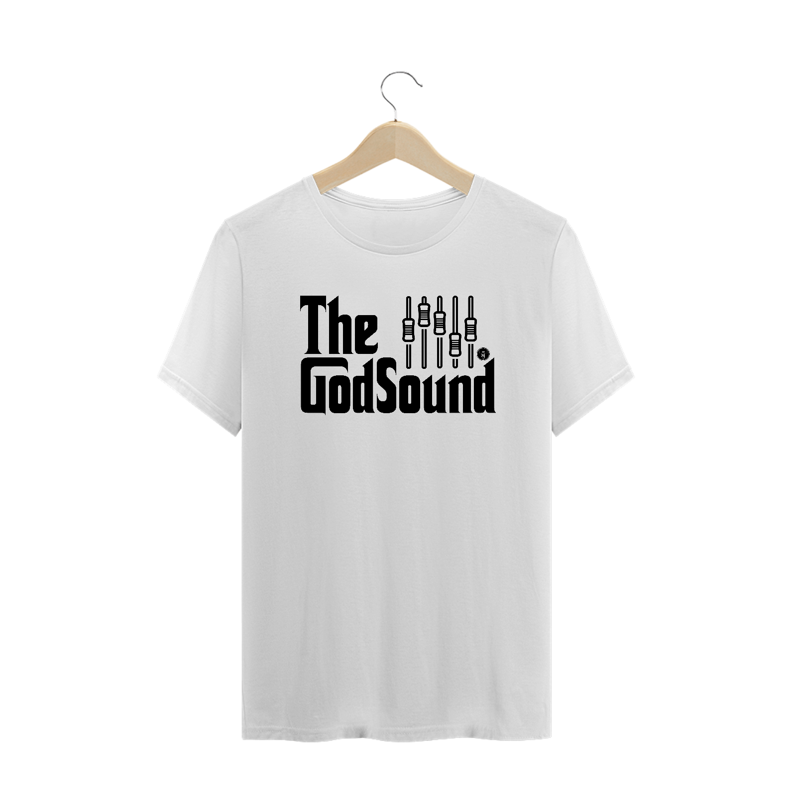 Camiseta Plus Size The God Sound | Branca 