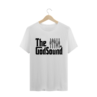 Nome do produto Camiseta The God Sound | Branca | Cinza