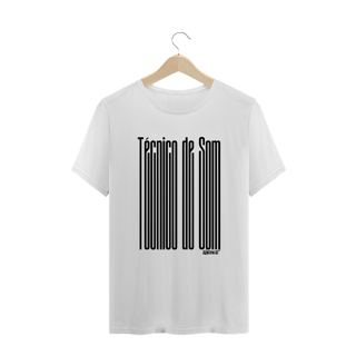Nome do produto Camiseta Plus Size Técnico de som II | Branca