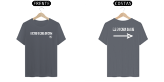 Nome do produto Camiseta Educa Áudio Eu sou o cara do som 