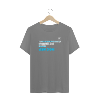 Nome do produto Camiseta Educa Áudio Minina do som - Plus Size