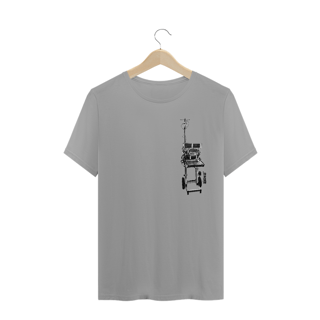 Nome do produto Camiseta Soundcart I | Branca | Cinza