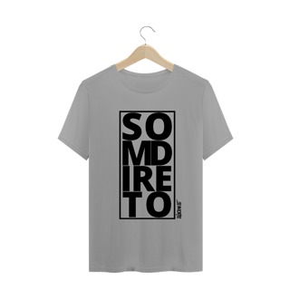 Nome do produto Camiseta Som direto II | Branca | Cinza