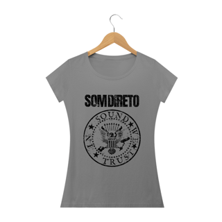 Nome do produto Baby Long In Sound we trust | Branca | Cinza