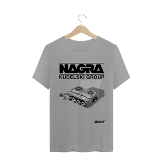 Nome do produto Camiseta Nagra | Branca | Cinza