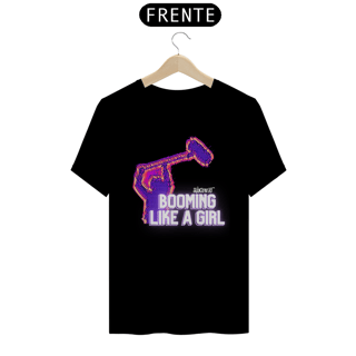 Nome do produto Camiseta  Booming like a girl