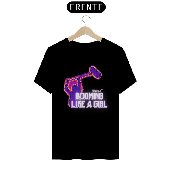 Camiseta  Booming like a girl