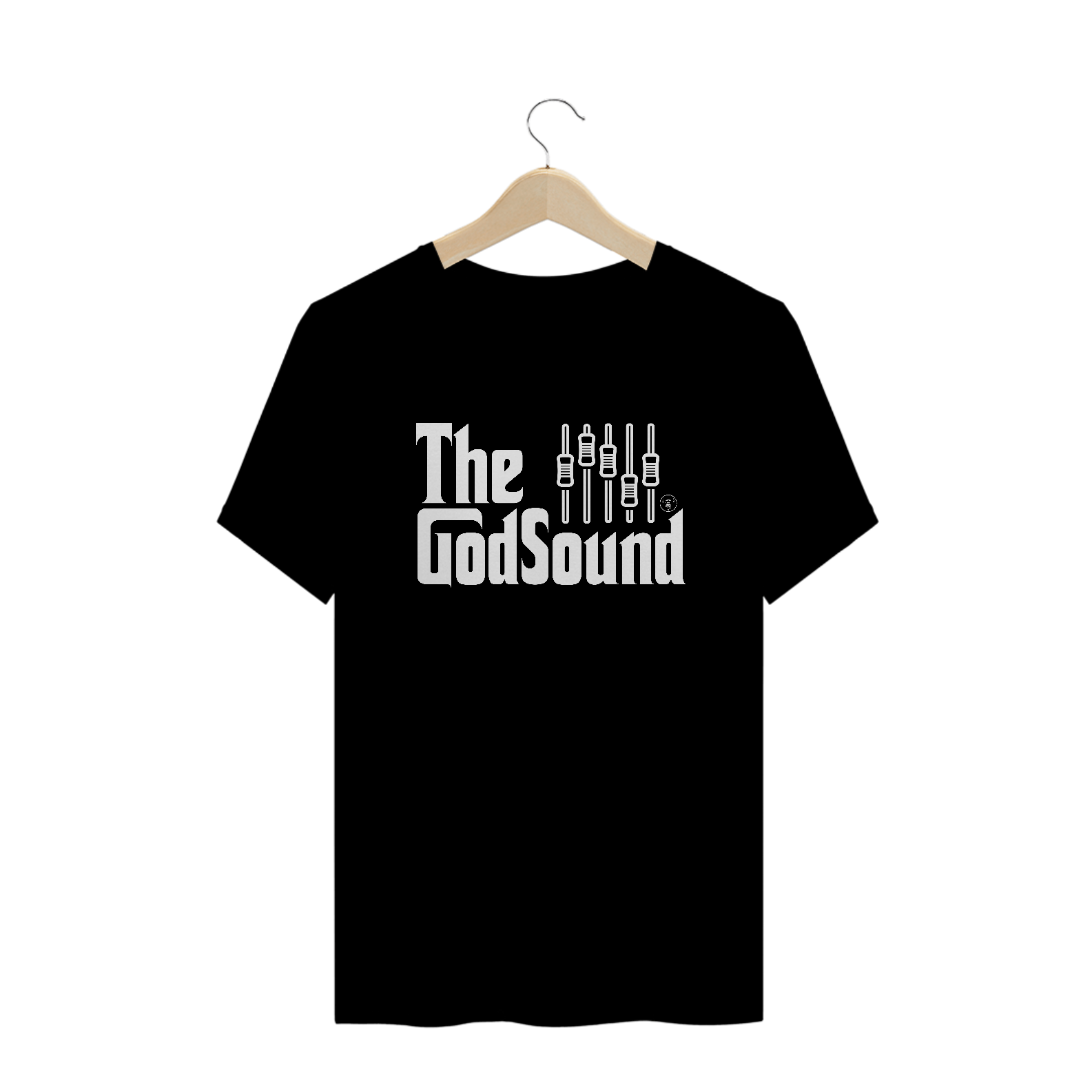 Camiseta Plus Size The God Sound | Preta