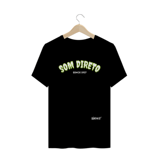 Camiseta Som direto I  | Preta