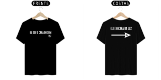 Nome do produto Camiseta Educa Áudio Eu sou o cara do som 