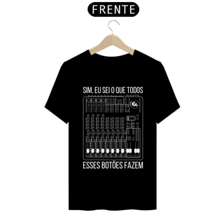 Nome do produto Camiseta Botões - Educa Áudio