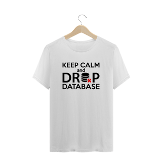 CAMISETA KEEP CALM BRANCA