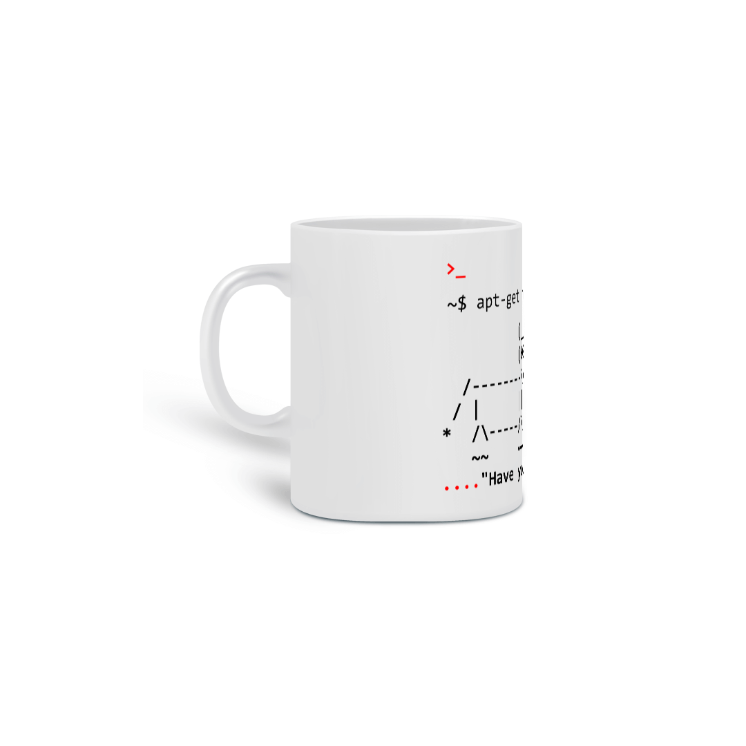 Nome do produto: CANECA APT-GET MOO