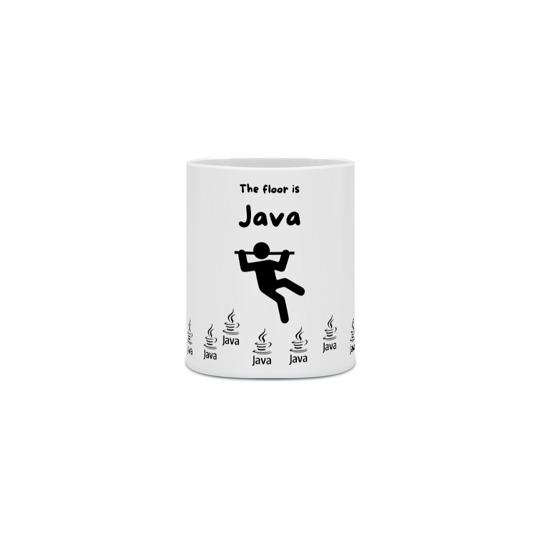 CANECA O CHÃO É JAVA