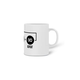 Nome do produto CANECA CODE, COFFE, REPEAT