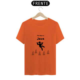 Nome do produto CAMISETA THE FLOOR IS JAVA 1