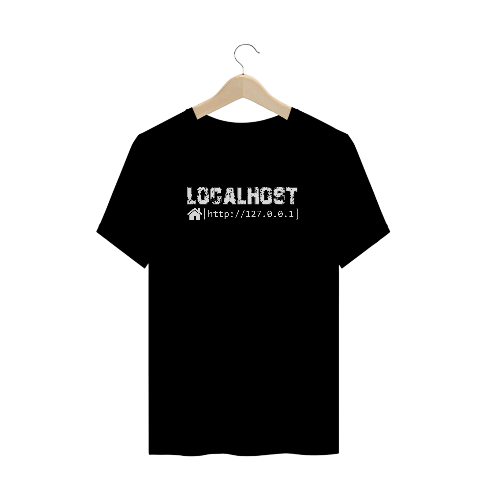 CAMISETA LOCALHOST PRETA