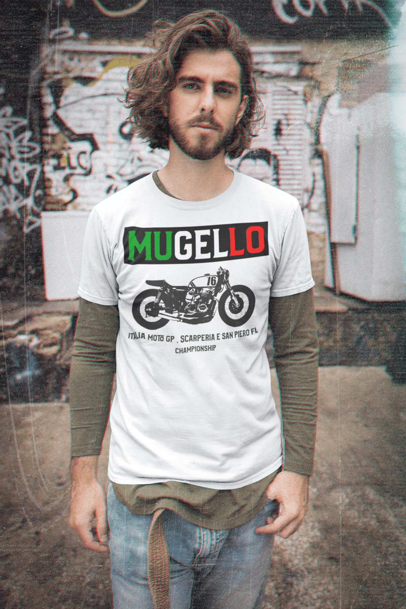 Nome do produto: CAMISETA PRIME BRANCA  MUGELLO