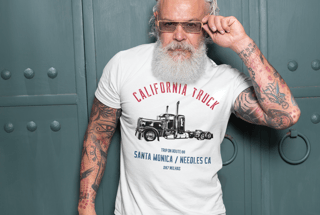 Nome do produto CAMISETA MASCULINA PRIME COLEÇÃO CALIFORNIA ROAD  CALIFORNIA TRUCK