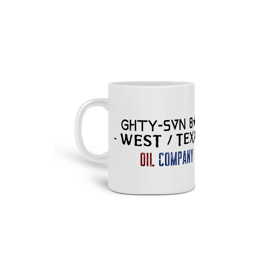 Nome do produto: CANECA OIL COMPANY / GHTY-SVN  8★7