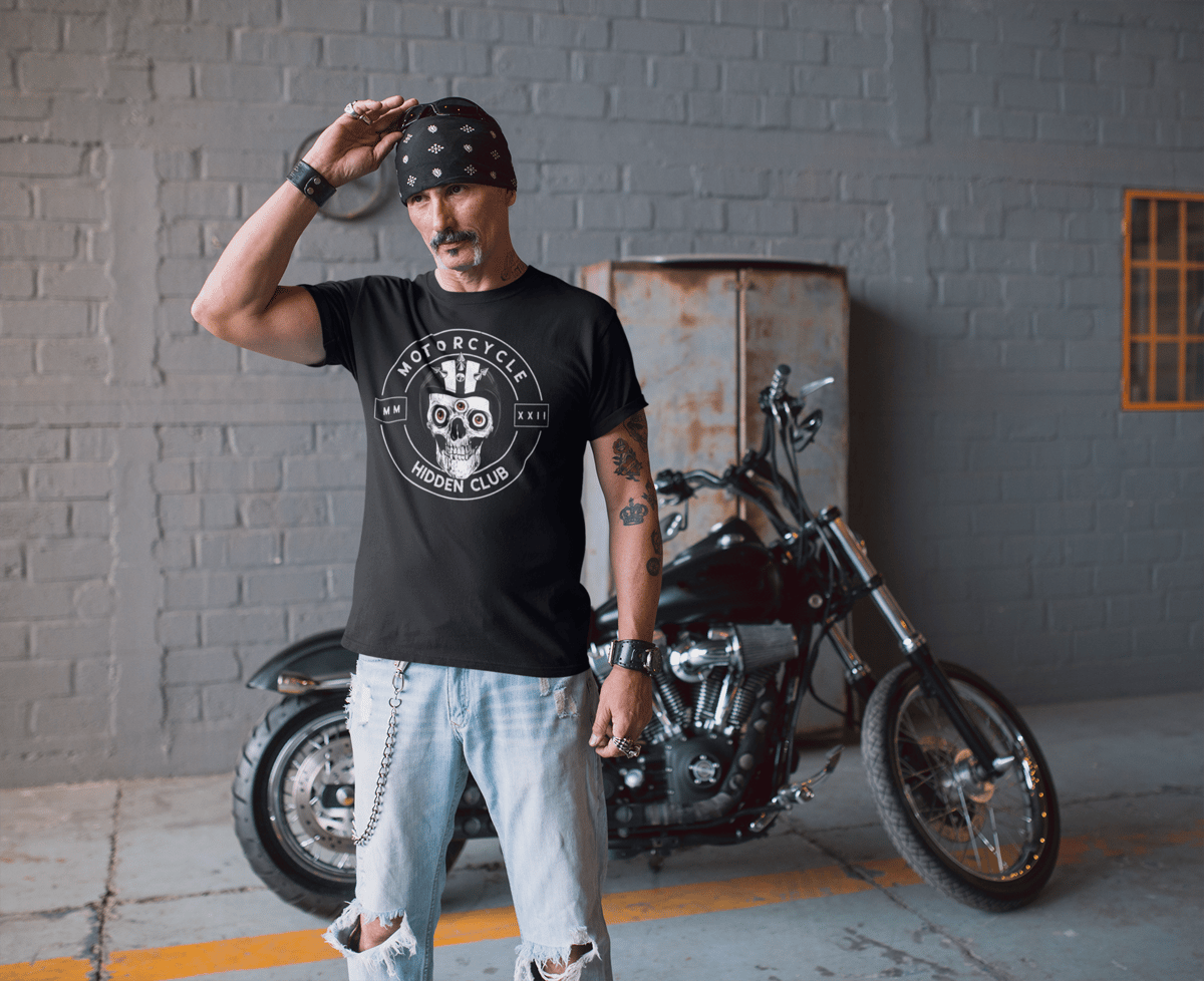 Nome do produto: CAMISETA MASCULINA PRIME PRETA  HIDDEN CLUB