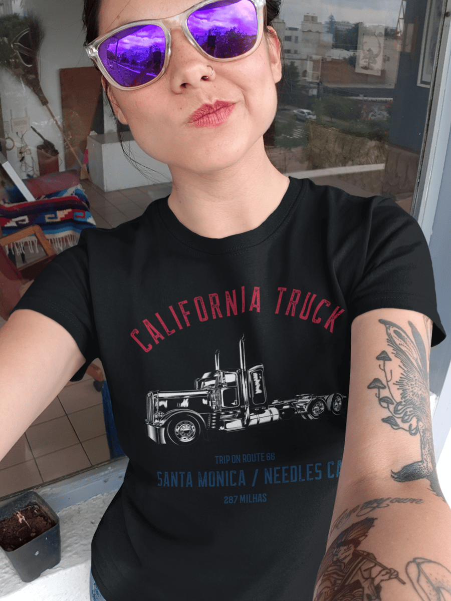 Nome do produto: BABY LONG FEMININA PRIME COLEÇÃO CALIFORNIA ROAD  CALIFORNIA TRUCK