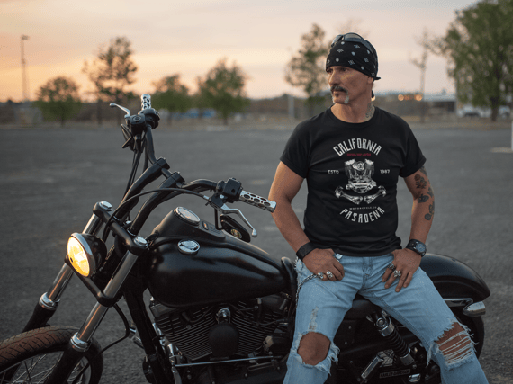 CAMISETA MASCULINA PRIME COLEÇÃO CALIFORNIA ROAD  CALIFORNIA PASADENA