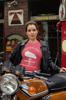 Nome do produto CAMISETA FEMININA ESTONADA  THE GASOLINE HEADS