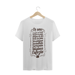Camiseta eu amo a culinária mineira