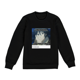 Nome do produto  Moletom anime