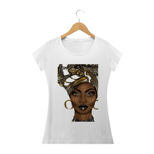 Nome do produtoCamiseta Baby Long - Afro 