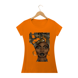 Nome do produtoCamiseta Baby Long - Afro 