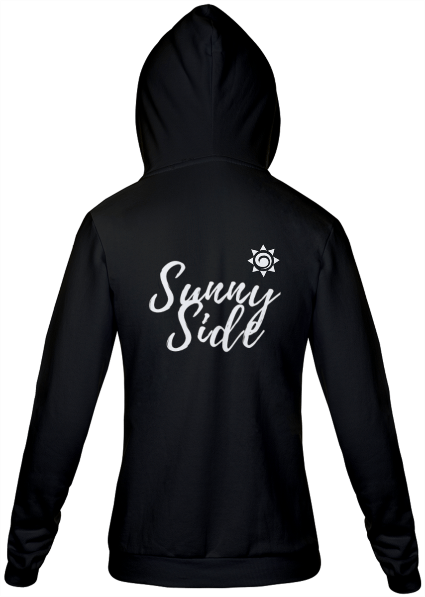 Nome do produto: Moleteom Com Zíper - Sunny Side 