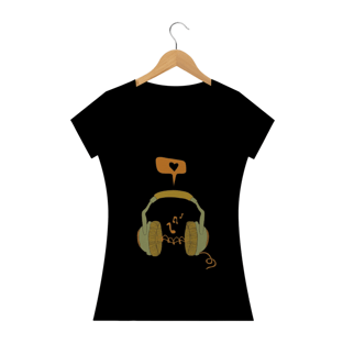 Nome do produtoCamiseta Baby - Music