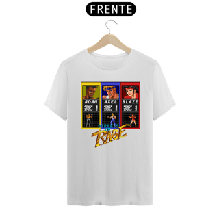 Nome do produto Camiseta Streets of Rage - Select Player