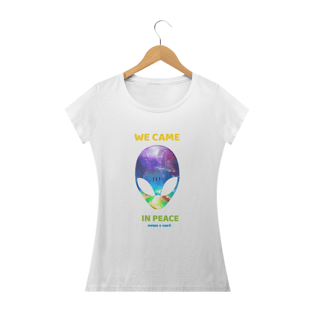 Nome do produtoCamisa WE CAME IN PEACE