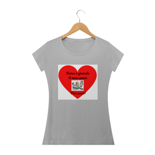 Nome do produtoCamiseta Grande coração