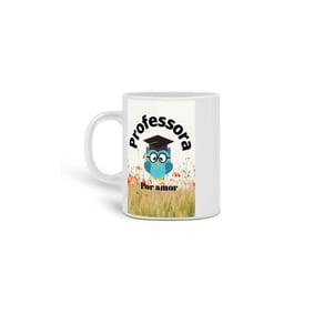 Caneca Professora por amor
