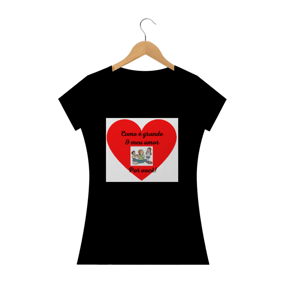Camiseta Grande coração