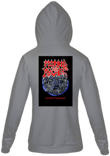Nome do produto Moletom com Zíper Unissex Morbid Angel