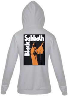 Nome do produto Moletom com Zíper Unissex Black Sabbath