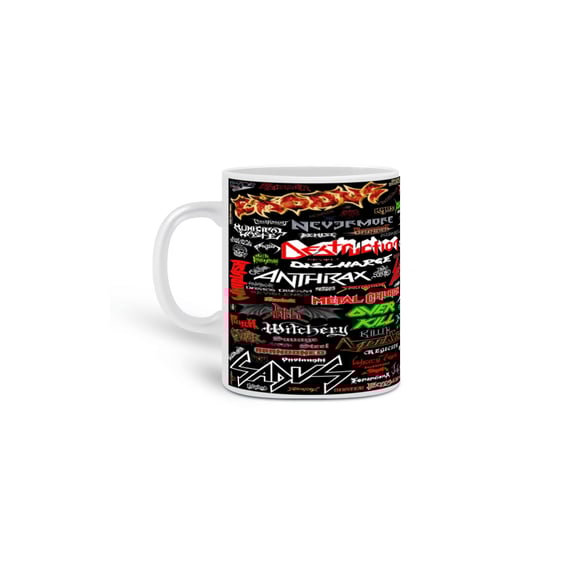 Caneca Lendas do Metal