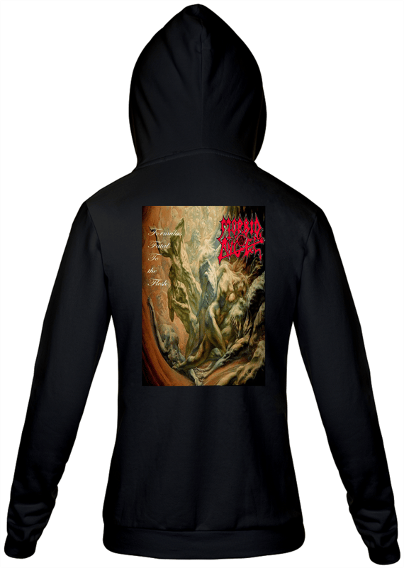 Moletom com Zíper Unissex Morbid Angel