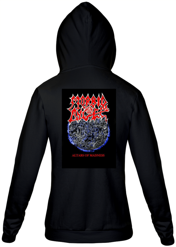 Moletom com Zíper Unissex Morbid Angel
